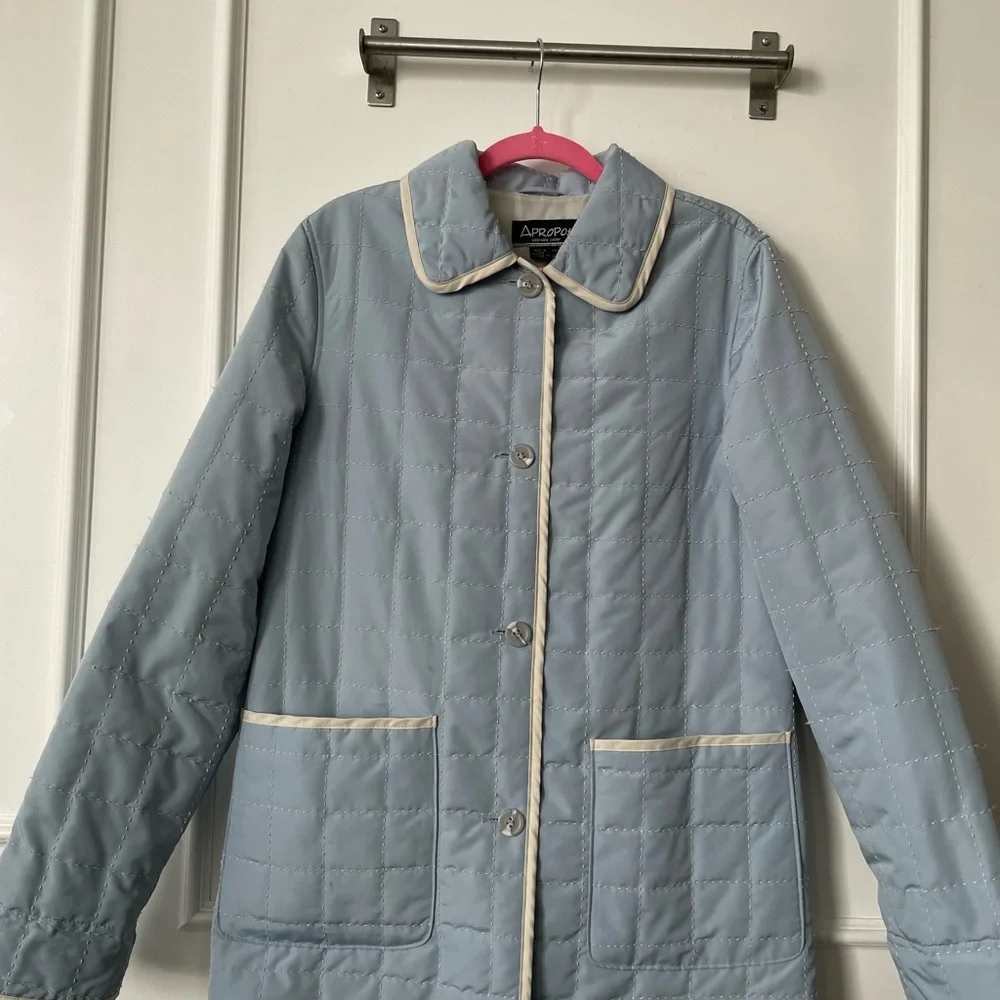 Vintage Puffer Jacket Apropos - Picture 2 of 5